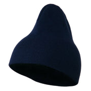 8 inch Acrylic Short Blank Beanie