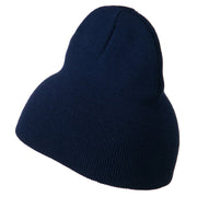 8 inch Acrylic Short Blank Beanie