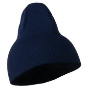 8 inch Acrylic Short Blank Beanie