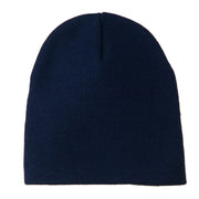 8 inch Acrylic Short Blank Beanie