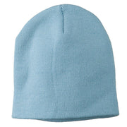 8 inch Acrylic Short Blank Beanie