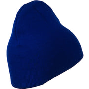 8 inch Acrylic Short Blank Beanie