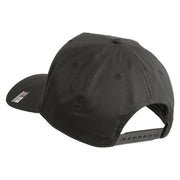 Star US Army Veteran Retired Embroidered Solid Cotton Twill 5 Panel Prostyle Snap Cap - Charcoal OSFM