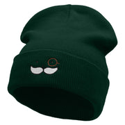 Money Man Embroidered 12 inch Acrylic Cuffed Long Beanie