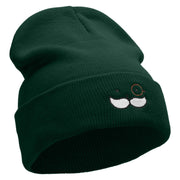 Money Man Embroidered 12 inch Acrylic Cuffed Long Beanie