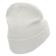 Money Man Embroidered 12 inch Acrylic Cuffed Long Beanie