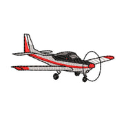 Sightseeing Aircraft digitized embroidery design