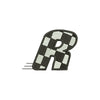 Checkered Flag Alphabet - R