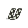 Checkered Flag Alphabet - U