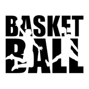 Basketball Word Silhouettes dtg printing design