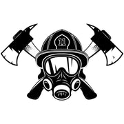 Firefighter Icon dtg printing design