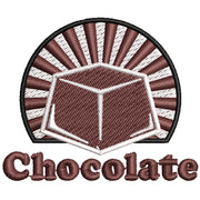 Chocolate digitized embroidery design