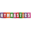 Colorful Gymnastics digitized embroidery design