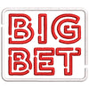 Big Bet digitized embroidery design