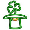 Lucky Clover Hat digitized embroidery design