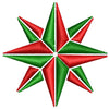 Star Ornament digitized embroidery design