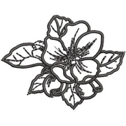 Apple Flowers digitized embroidery design