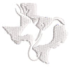 Texas Hunting Icon digitized embroidery design