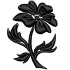 Black Flower Silhouettes