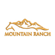 Horse in Mountain Ranch digitized embroidery design