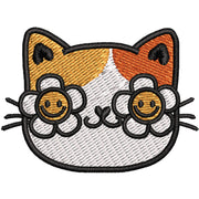 Dasy Cat digitized embroidery design