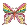 Rainbow Spring Butterflies digitized embroidery design