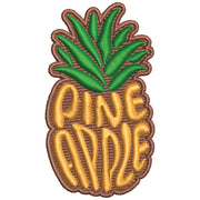 Fresh Pineapple digitized embroidery design