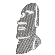 Moai Stone Landmark digitized embroidery design