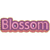 Blossom digitized embroidery design