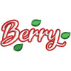 Berry digitized embroidery design