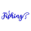 Stylish Fishing digitized embroidery design