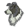 Border Collie Head Symbol