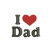 I Love Dad Heart