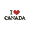 I Love Canada Symbol