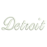 City of Detroit Calligraphy