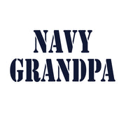 Navy Grandpa Stencil