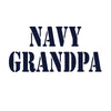 Navy Grandpa Stencil