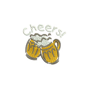 Cheers with Beer Mugs