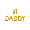 Number 1 Daddy Letters