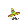 Mexico Sombrero Mustache