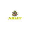 Wording of Army with Army Logo