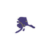 Alaska State Flag Map