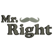 Mr Right Mustache