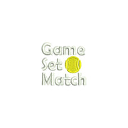 Tennis Game Set Match