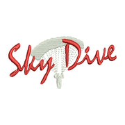 Sky Dive Calligraphy