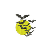 Bats Moon Halloween