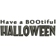 Words of Have a Bootiful Halloween