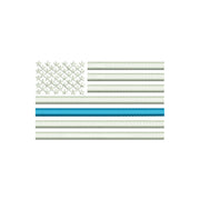 Thin Blue Line American Flag