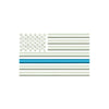 Thin Blue Line American Flag