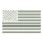 Thin Grey Line USA Flag Logo